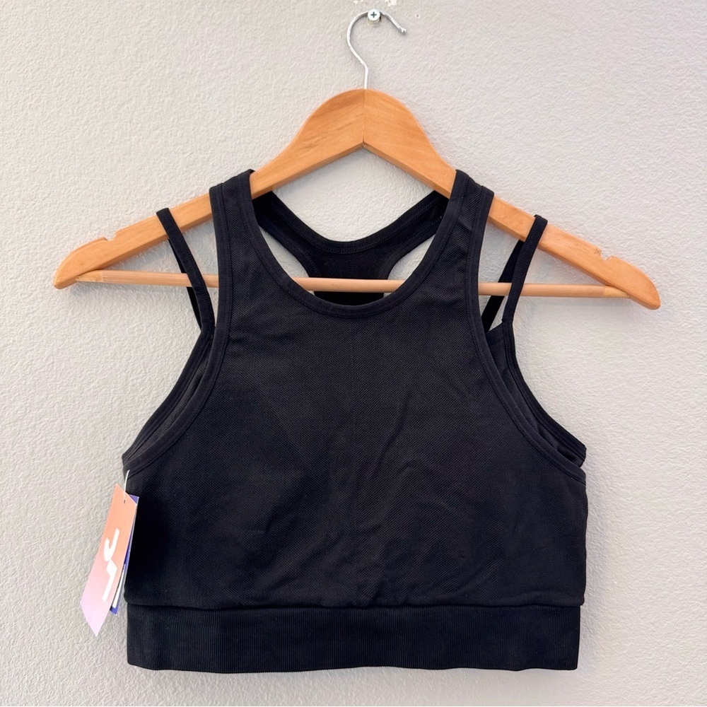 New JoyLab Women’s Seamless Bra Medium Black Onyx